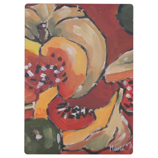 Pumpkin Kitchen Clipboard (Back)