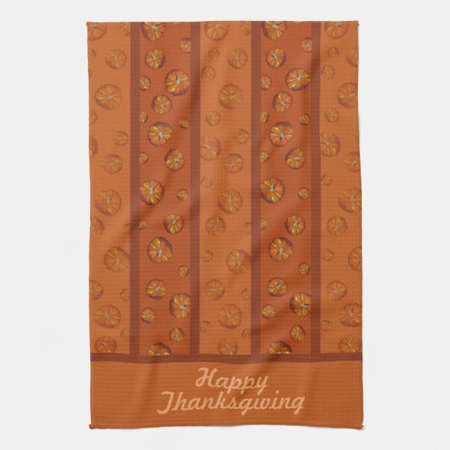 Pumpkin Kitchen Towels (Vertical)