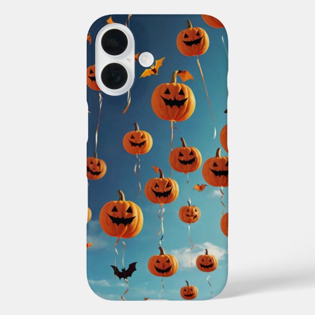 Pumpkin Kite Flying Bats Case-Mate iPhone Case (Back)