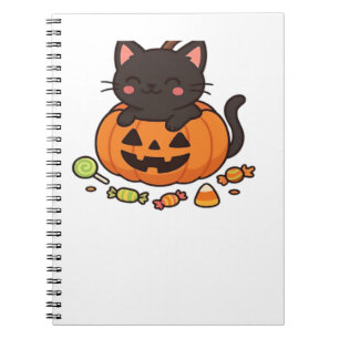Pumpkin Kitty Parade Essential T-Shirt Notebook