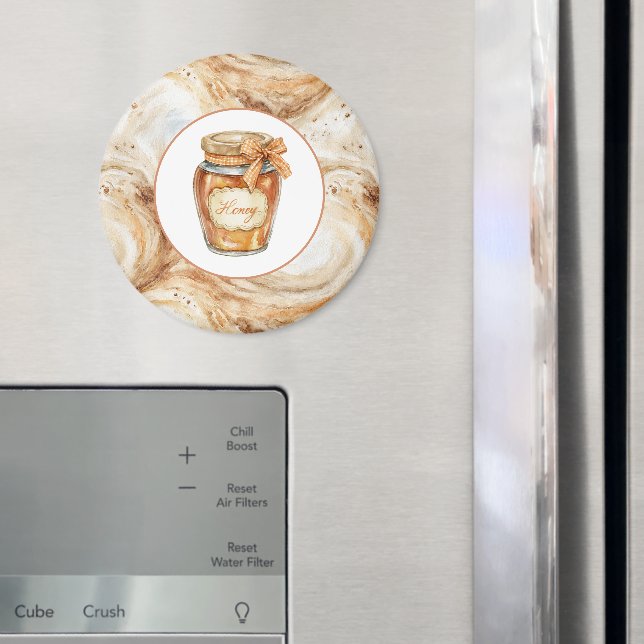 Pumpkin Latte Swirls Honey Magnet (In Situ (Fridge))