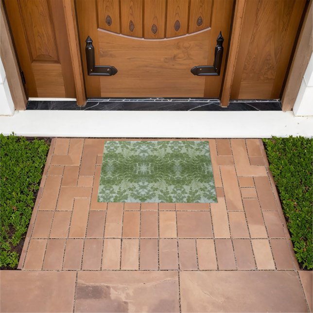 Pumpkin Leaf Macro Doormat (Outdoor)