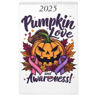 Pumpkin Love and Awareness  Calendar