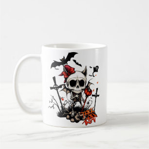 Pumpkin Magic and Bone Fun.  Coffee Mug