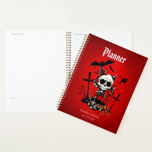 Pumpkin Magic and Bone Fun.  Planner (Display)