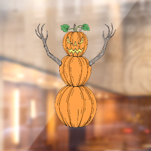 Pumpkin Man Halloween Art