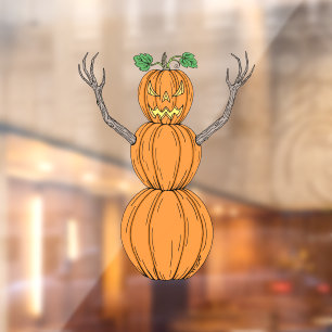 Pumpkin Man Halloween Art