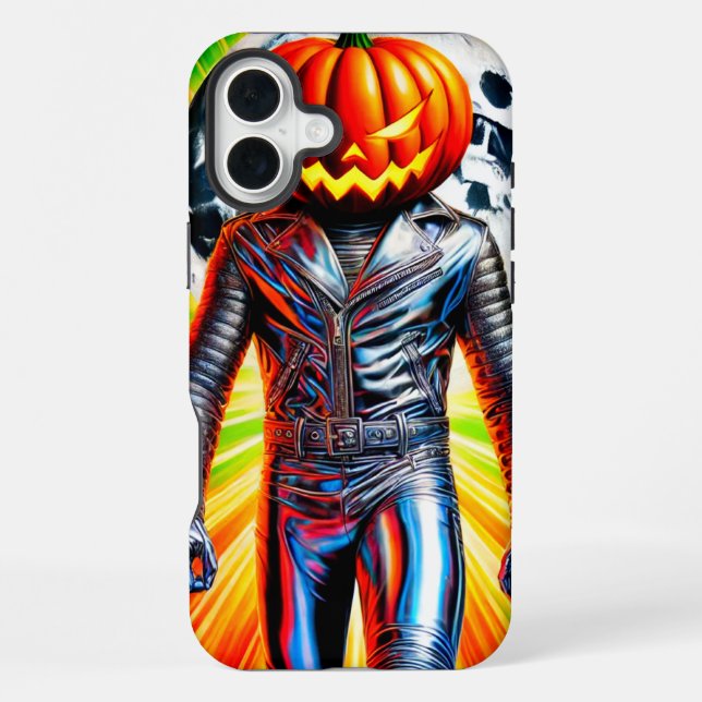 Pumpkin Man Phone Case (Back)
