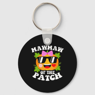 Pumpkin Mawmaw Of The Patch Fun Halloween Family  Key Ring