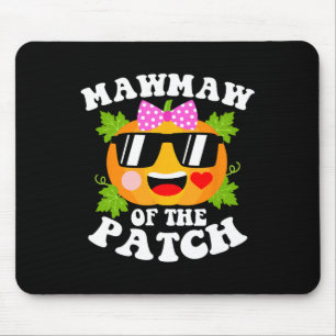 Pumpkin Mawmaw Of The Patch Fun Halloween Family Mouse Pad