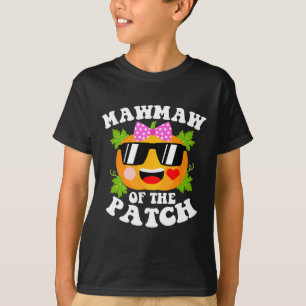 Pumpkin Mawmaw Of The Patch Fun Halloween Family T-Shirt