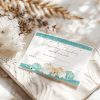 Pumpkin Minimalist Fall Baby Boy Shower Game