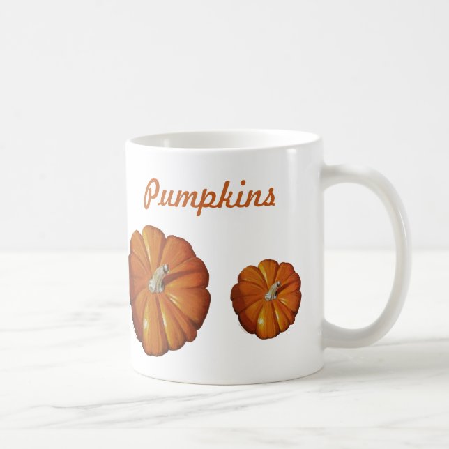Pumpkin Mugs (Right)