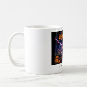 Pumpkin Muscle Egyptian Pharaoh Deadlift Halloween Coffee Mug