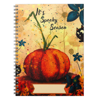 Pumpkin Notebook| Halloween Journal| It’s Spooky S Notebook