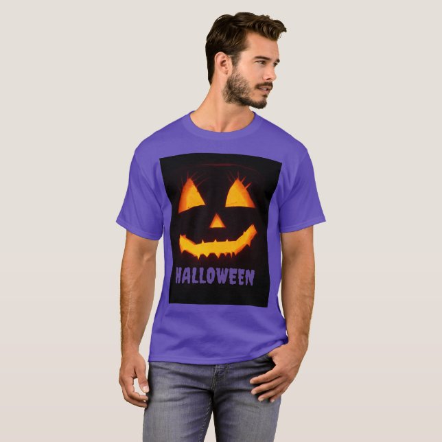 Pumpkin of Halloween 🎃 T-Shirt (Front Full)