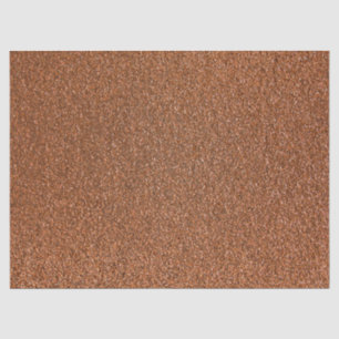 Pumpkin Orange Glitter Decoupage Background Tissue Paper