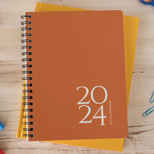 Pumpkin Orange Personal Weekly Planner