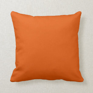 pumpkin orange pillow