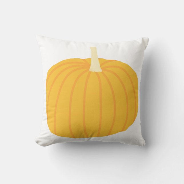 pumpkin painting art cushion (Front)