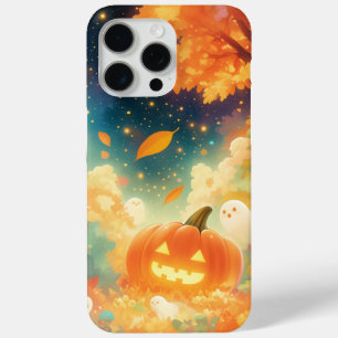 Pumpkin Pals and Friendly Ghouls iPhone 15 Pro Max Case