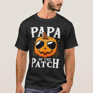 Pumpkin Papa Of The Patch Family Matching Hallowee T-Shirt