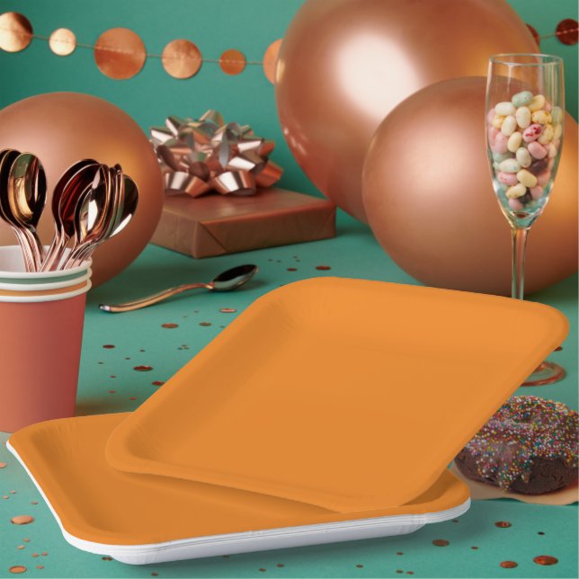 Pumpkin / Paper Plate  (Multi)
