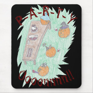 Pumpkin Party! Mouse Pad
