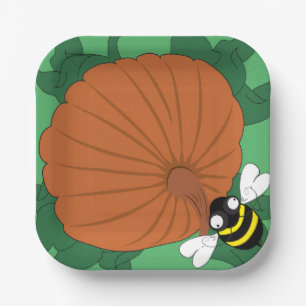 Pumpkin Party Paper Plates