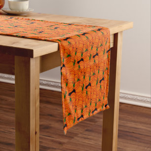 Pumpkin Patch-1-COTTON TABLE RUNNER 14x72in