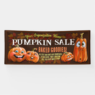 Pumpkin Patch Banner, Autumn Party, Halloween Banner