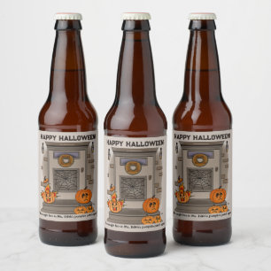 Pumpkin Patch Beer Bottle Label