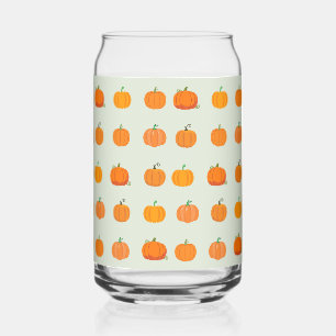 Pumpkin Patch Can Glass