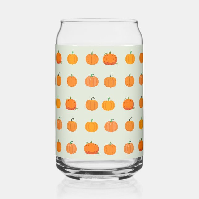 Pumpkin Patch Can Glass (Right)