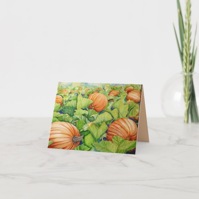 Pumpkin Patch Card (Front)