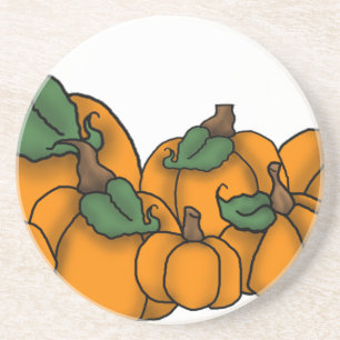 pumpkin patch coaster