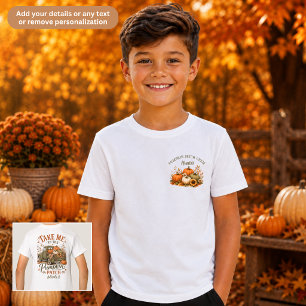 Pumpkin Patch Crew Family Matching Unisex Kids T-Shirt