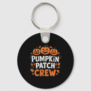 Pumpkin Patch Crew Funny Pumpkin Patch Squad Thank Key Ring