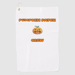 Pumpkin Patch Crew Matching Fall Outfits Classic T Golf Towel