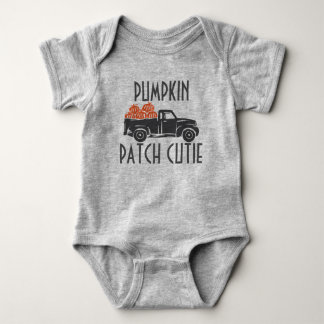 Pumpkin Patch Cutie Baby One Piece Bodysuit