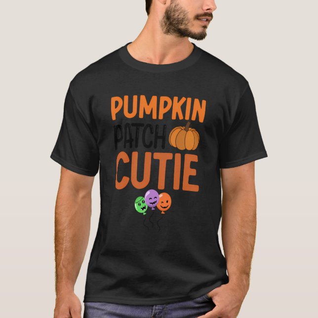 Pumpkin Patch Cutie Halloween Fall T-Shirt (Front)