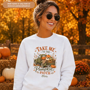 Pumpkin Patch Farmhouse Farmers Market Unisex Sweatshirt