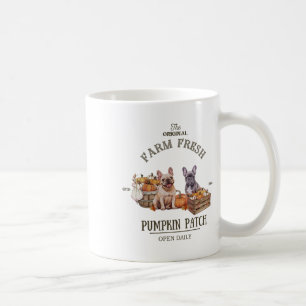 Pumpkin Patch French Bulldog The Original Farm Fre Coffee Mug