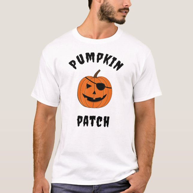 "Pumpkin Patch" Funny T-Shirt (Front)