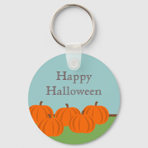 Pumpkin Patch Halloween Keychain