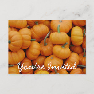 Pumpkin Patch Halloween Party Invitations