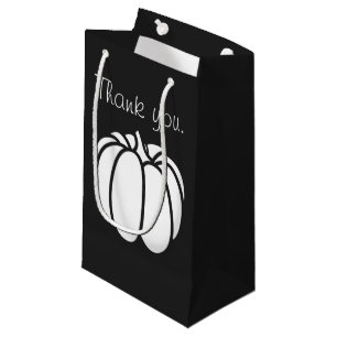 Pumpkin Patch in Black Gift Bag