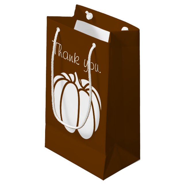 Pumpkin Patch in Chocolate Gift Bag (Front Angled)