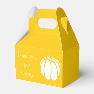 Pumpkin Patch in Yellow Favour Box