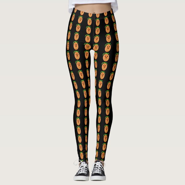 Pumpkin Patch Leggings (Front)